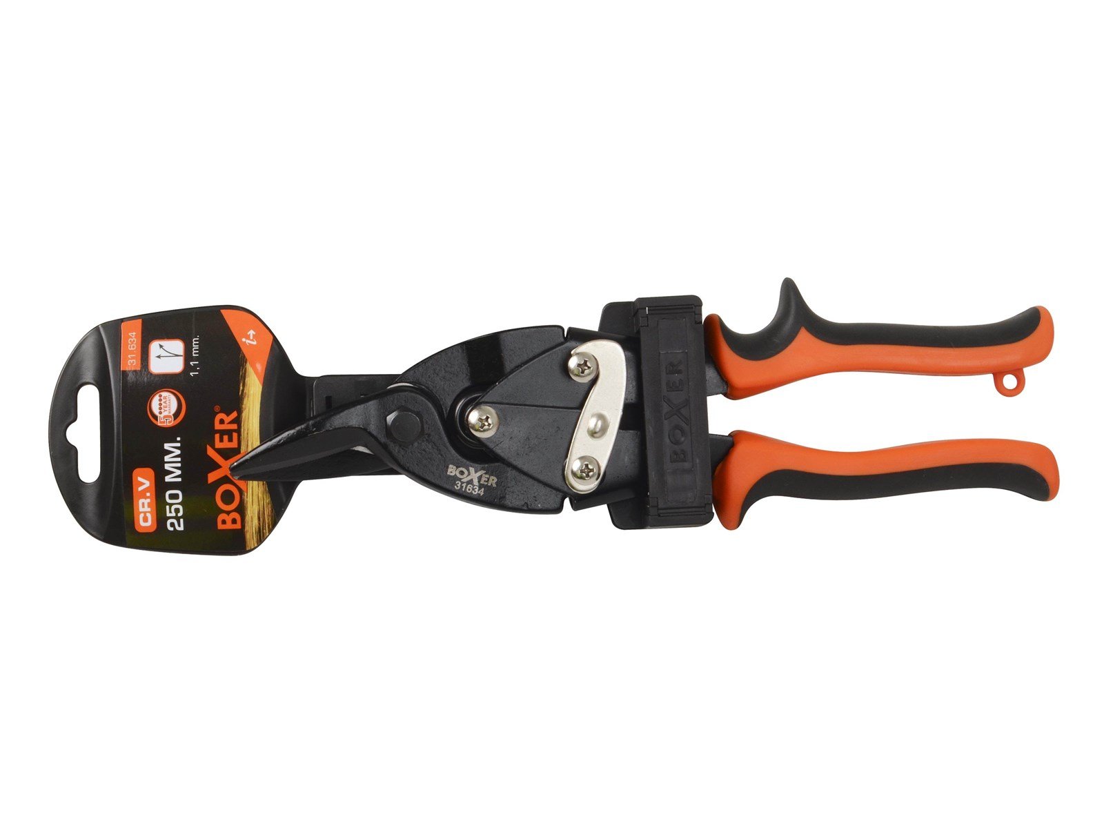 Boxer Tin snip aviation right 250 mm. Boxer Tin snip aviation right 250 mm.